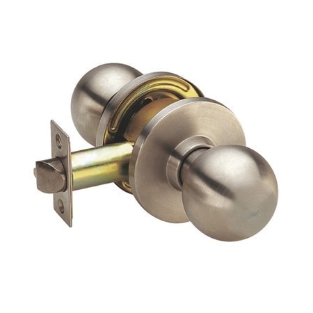 6172-5 Round Knob Indoor Door Handle Antique Brass, 10PK